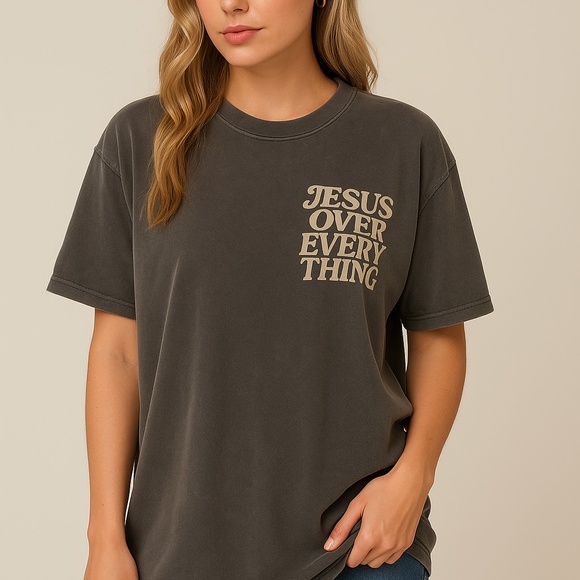 Gray Graphic T-Shirt - Picture 1 of 7